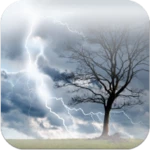 scary lightning sounds android application logo